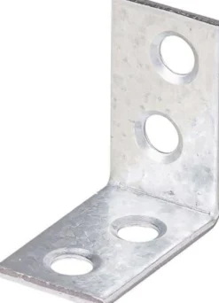 GAH Alberts Stuhlwinkel L.250 x 25 mm B.14 mm S.1,75mm STA sdmverz.Loch-D.4,5 mm - 339180