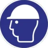 Gebotszeichen ASR A1.3/DIN EN ISO 7010 Kopfschutz benutzen - 9000477505