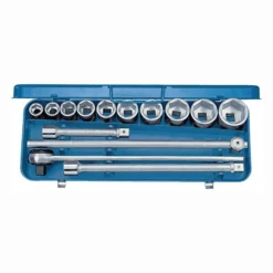 Gedore Steckschlüsselsatz 32 EMU-2 14tlg. 3/4″ SW 22-50 mm Anzahl Zähne 50 6-kant - 6280340