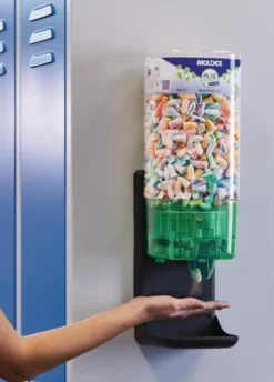 Gehörschutzspender PlugStation TouchFree m.Füllung Spark Plugs (500 Paar) MOLDEX