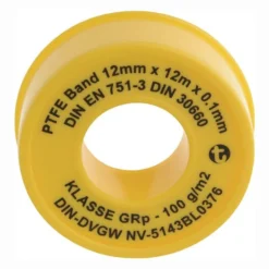 GEKA PTFE Dichtband GRp L12 m B12 mm D0,1 mm - 04.5000.9