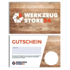Geschenkgutschein Wert 20 € (Motiv Holz) - im Miniatur Systainer