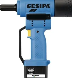 GESIPA Akkublindnietsetzgerät AccuBird® 7-teilig 10000 N - 1434898
