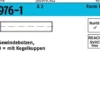 Gewindebolzen DIN 976 Kegelkuppen BM 8x 70 A 2 100 Stück