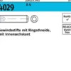 Gewindestift ISO 4029 Ringschneide/Innen-6kt M4x 20 A 4 500 Stück