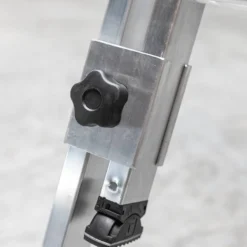 Günzburger Steigtechnik Aluminium Stehleiter 2x5 Sprossen treppengängig - 033510