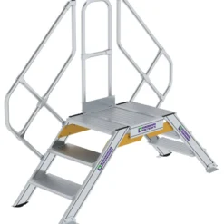 Günzburger Steigtechnik Überstieg 45° Stufenbreite 600 mm 3 Stufen - 600933