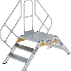 Günzburger Steigtechnik Überstieg 45° Stufenbreite 800 mm 3 Stufen - 600943