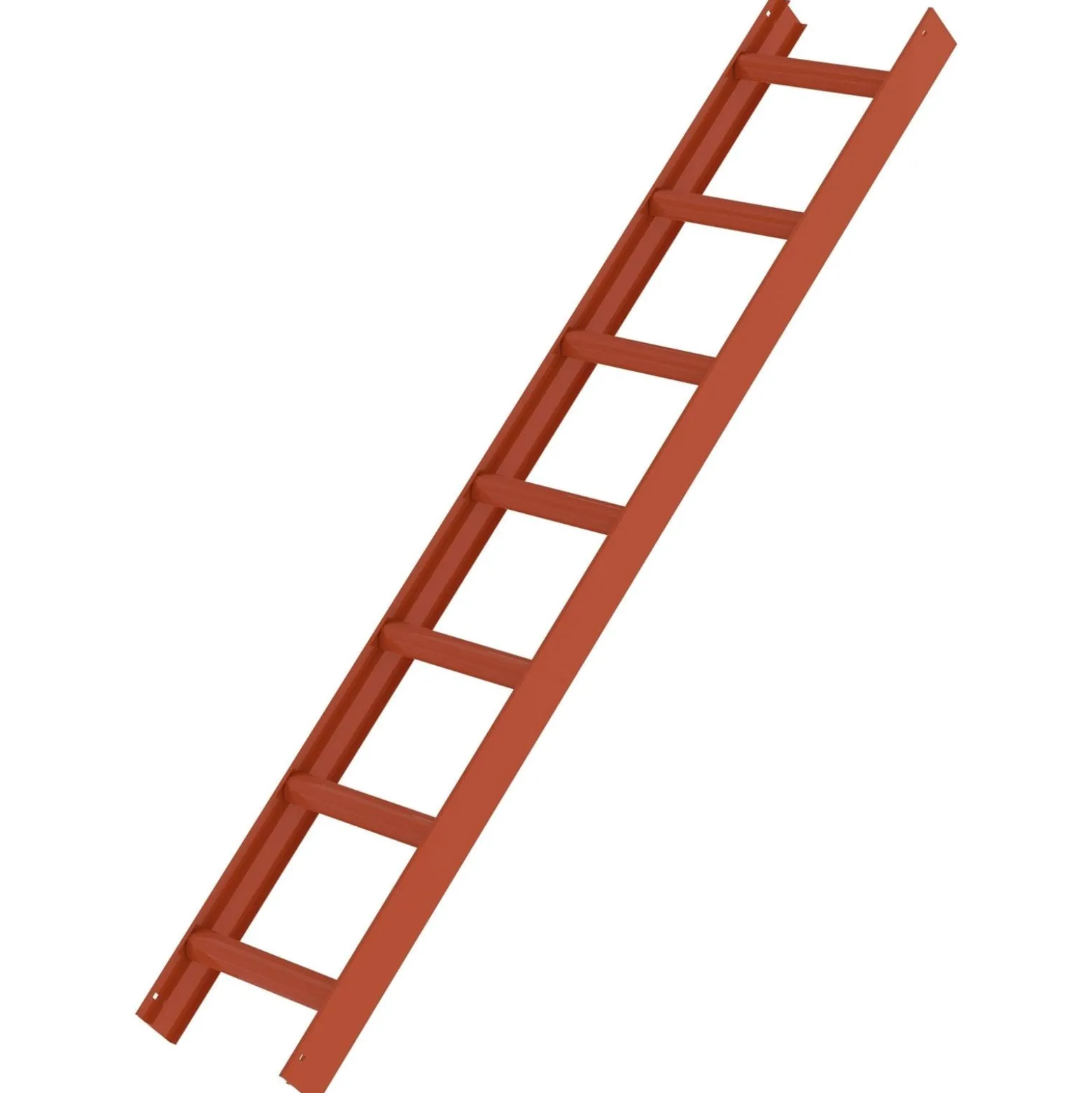 Günzburger Steigtechnik Dachleiter rot 7 Sprossen - 011114