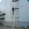Günzburger Steigtechnik Rollgerüst 1,35 x 3 m mit Schrägaufstiegen & Ausleger Plattformhöhe 2,35 m - 167120