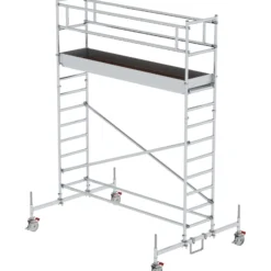 Günzburger Steigtechnik Rollgerüst 0,75 x 3 m mit Fahrbalken Plattformhöhe 3 m - 156347