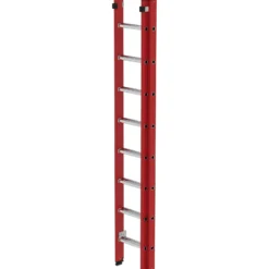 Günzburger Steigtechnik Sprossen-Schiebeleiter 2tlg. GFK/Alu ohne Traverse 2 x 8 Sprossen - 035108