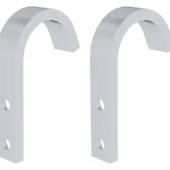 Günzburger Steigtechnik 2x Haken für Stufen- und Sprossenleitern für Führungsschiene bis Ø 50 mm - 019186