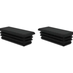 Günzburger Steigtechnik 2x Holm-Abdeckkappe gerade für Holm 58 x 25 mm - 019232