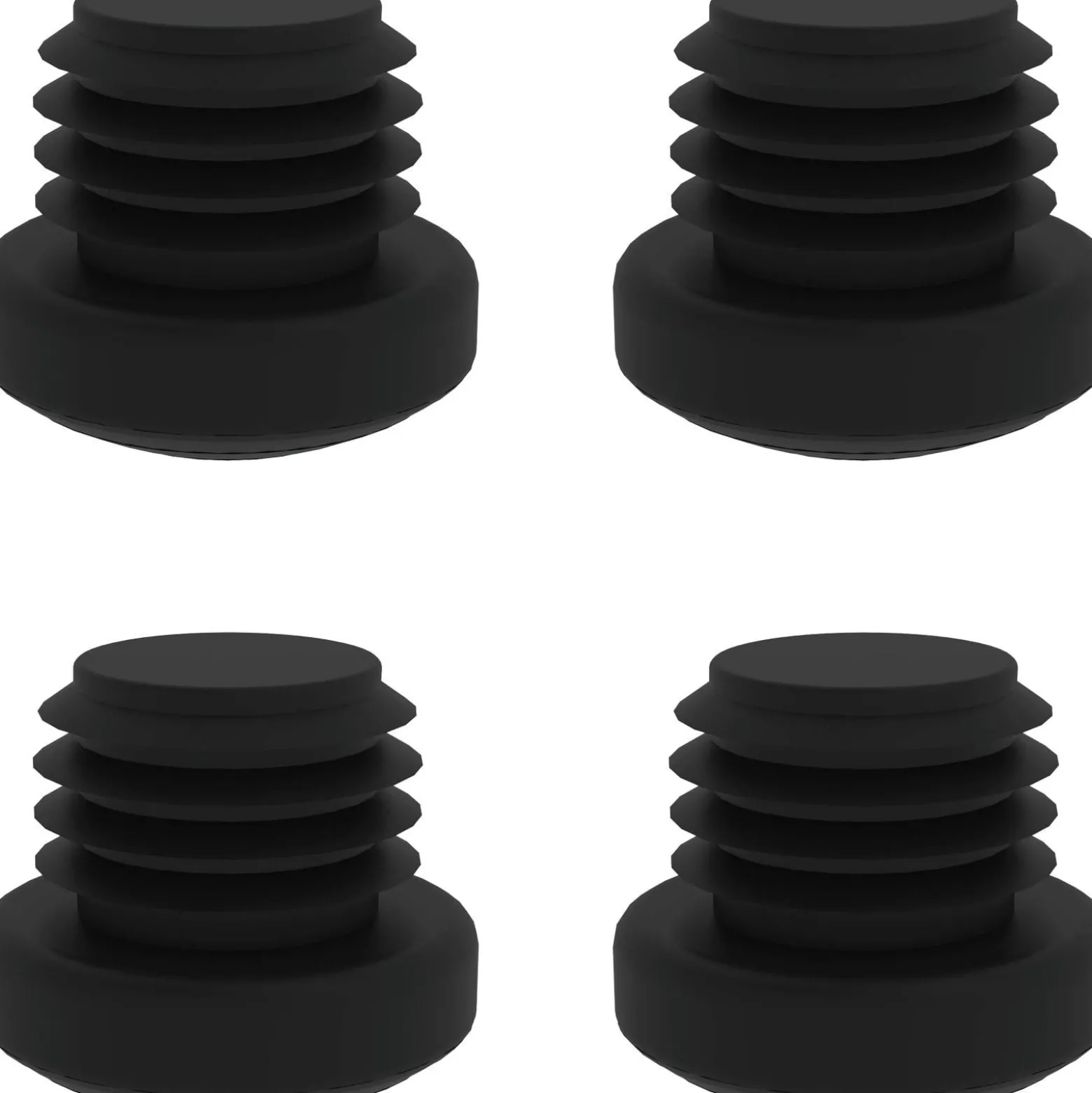 Günzburger Steigtechnik 4x Innenschuh für Stahl-Arbeitspodeste starr - 019248