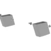 Günzburger Steigtechnik 2x Montageset Außenschuh für Holzleiter 60 x 23 mm - 019619