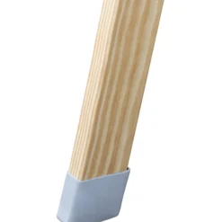 Günzburger Steigtechnik 2x Montageset Außenschuh für Holzleiter 60 x 23 mm - 019619