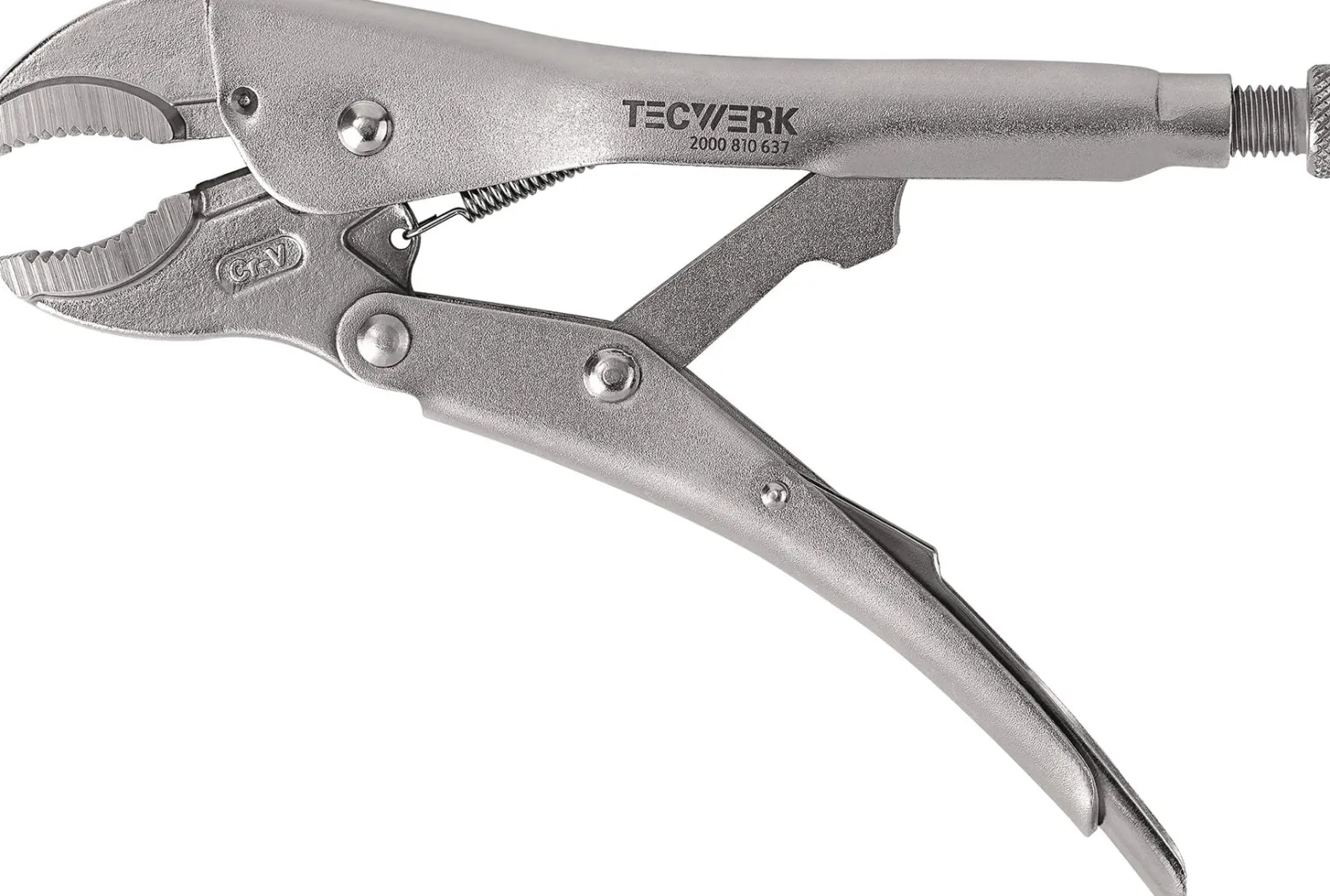 Gripzange Gesamt-L.225mm Spann-W.max.48mm TECWERK