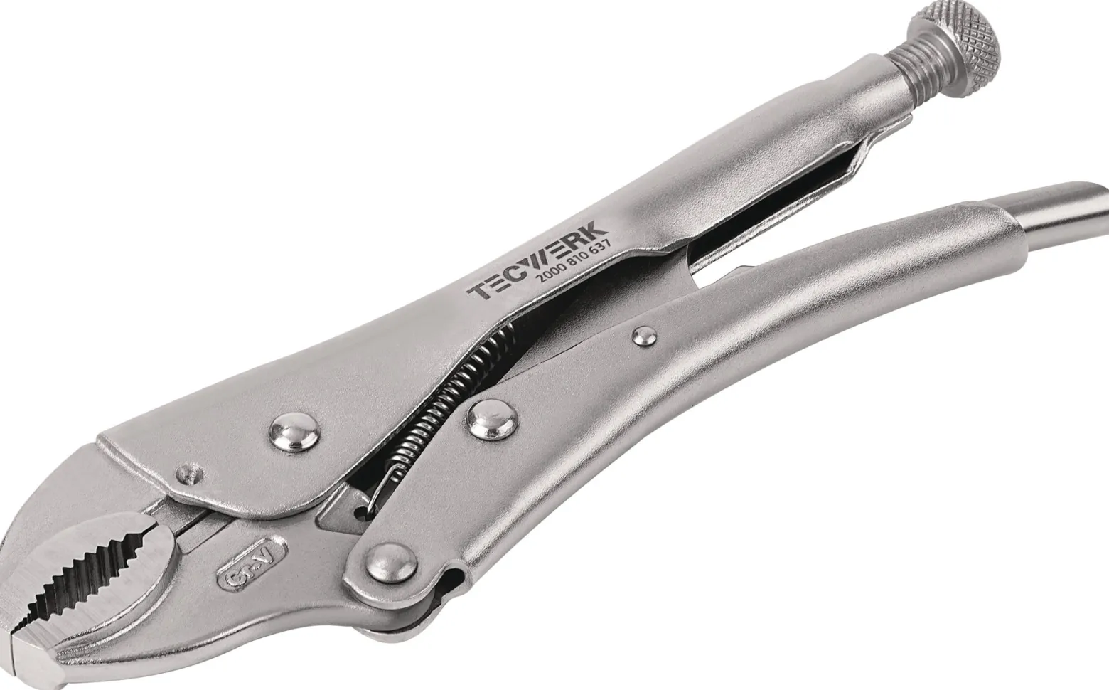 Gripzange Gesamt-L.225mm Spann-W.max.48mm TECWERK