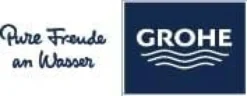 GROHE WAS-Anschlussventil 41010 DN15 Schrägsitz Design-Griff mit RV chrom