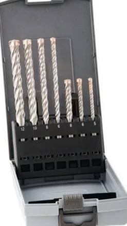 Hammerbohrersatz FORCE X 7-tlg.X SDS-plus Ku.-Box ALPEN