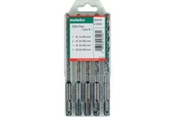 Hammerbohrersatz SDS-plus Pro 4 5-tlg.SDS-Plus Ku.-Kass.METABO