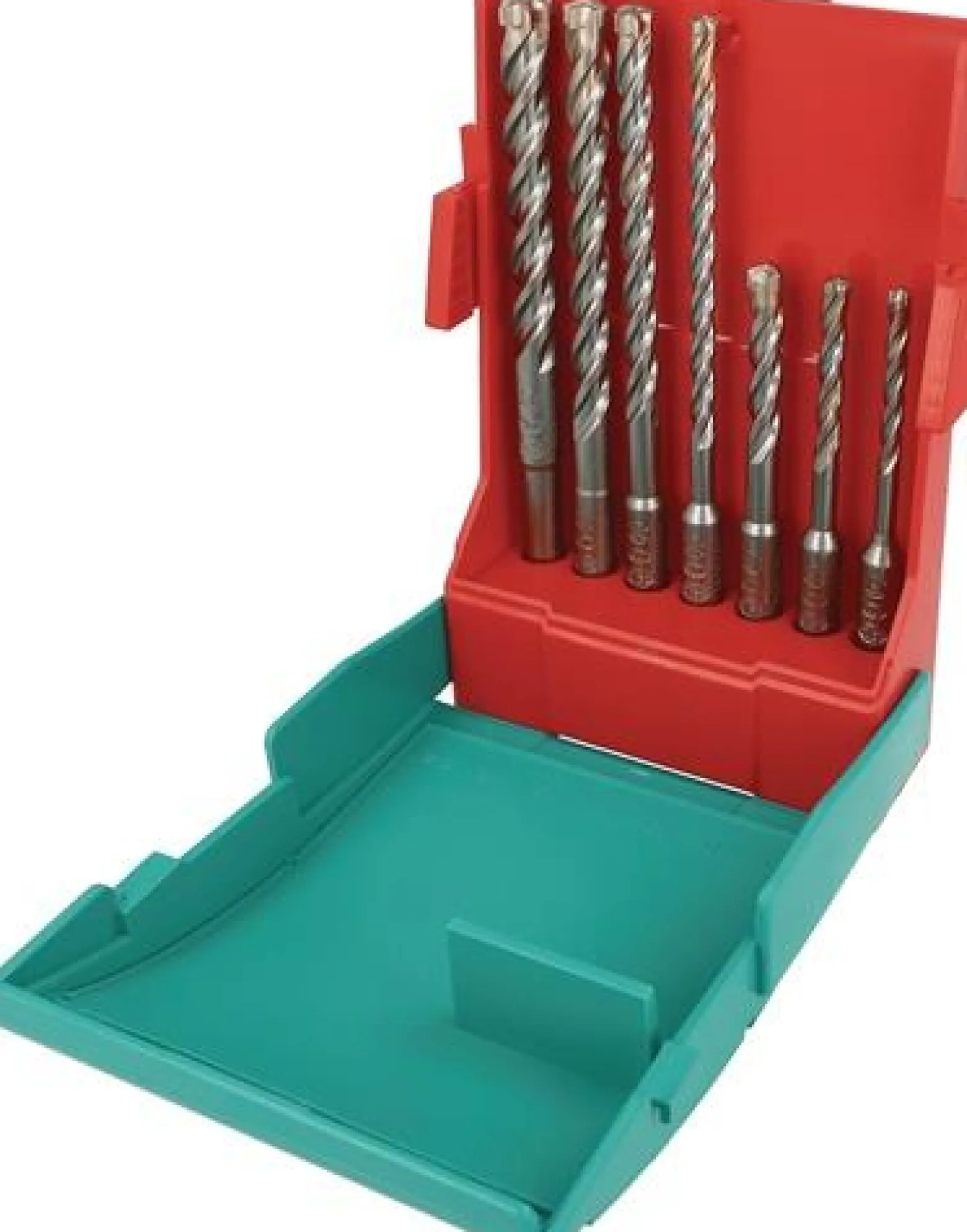 Hammerbohrersatz Trijet Ultimate 7-tlg.SDS-plus Ku.-Box HELLER