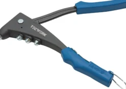 Handblindnietsetzgerät L.255mm Arbeitsber.2,4-5mm m.Öffnungsf.TECWERK