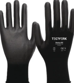 Handschuhe Blackstar NPU Gr.6 (S) schwarz EN 388 PSA II TECWERK