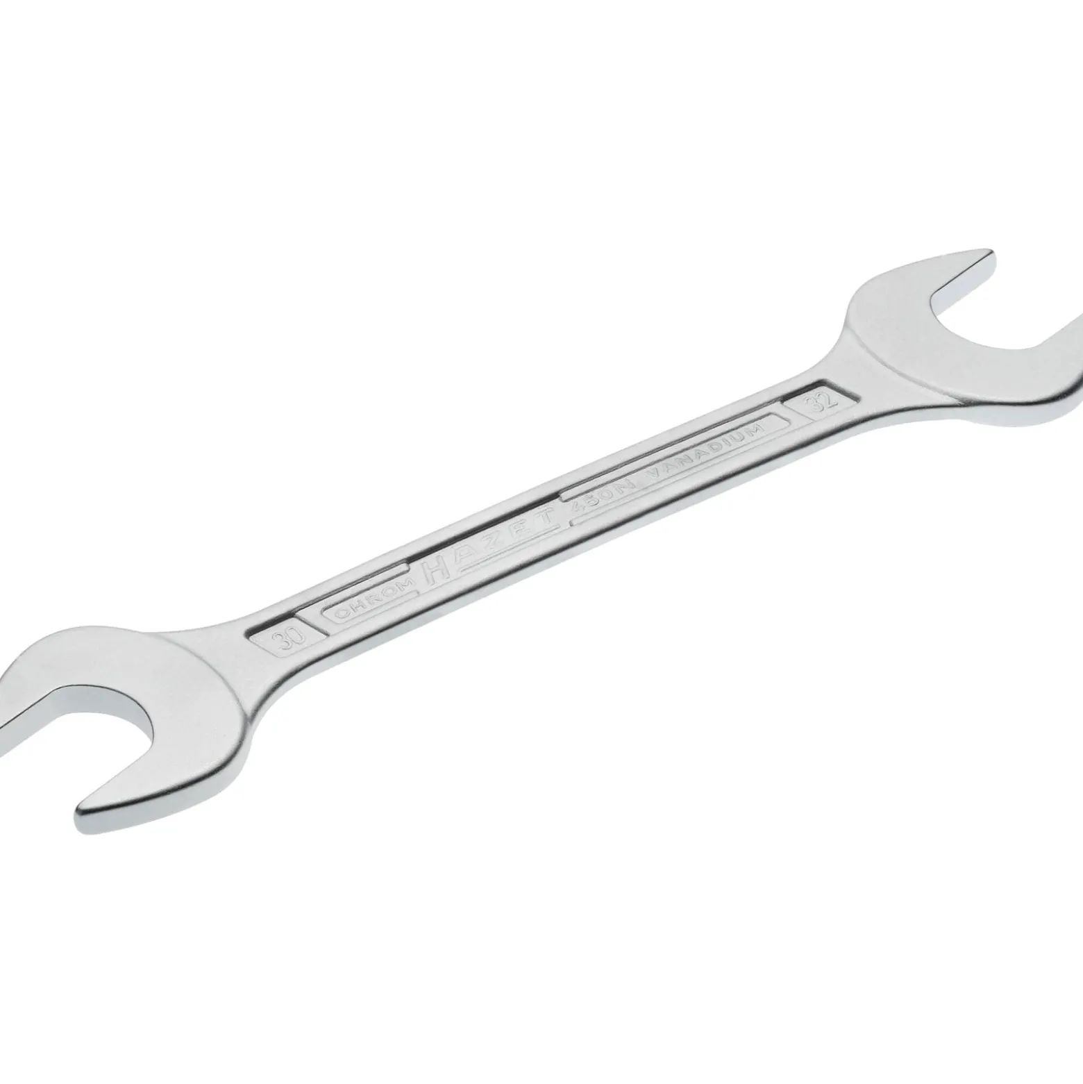 Hazet Doppelmaulschlüssel 450N 30x32mm L.303,4mm verchr - 450N-30X32