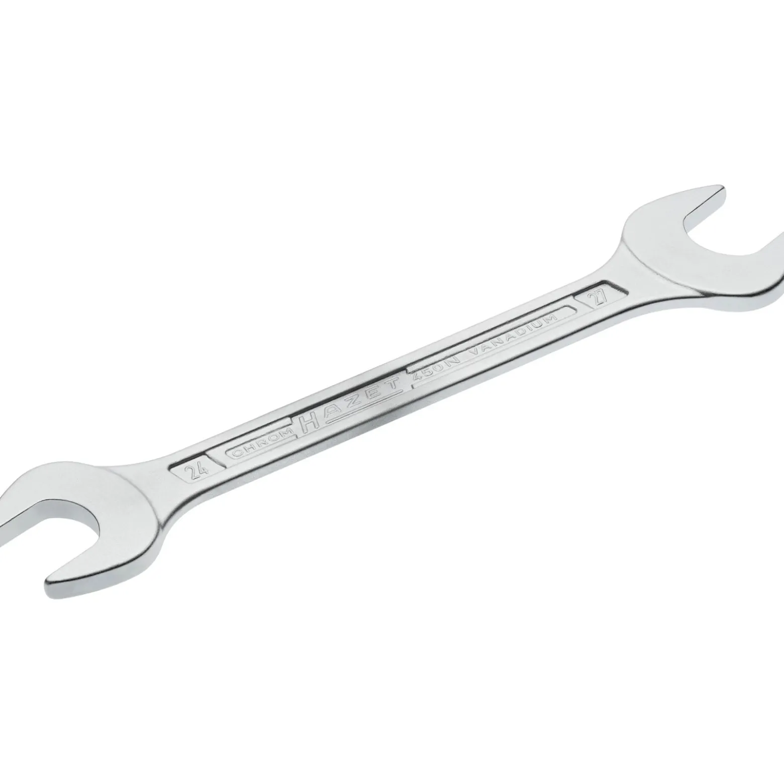 Hazet Doppelmaulschlüssel 450N 24x27mm L.269mm verchr - 450N-24X27