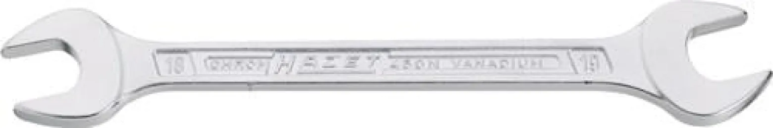 Hazet Doppelmaulschlüssel 450N 14x15mm L.187,8mm verchr - 450N-14X15