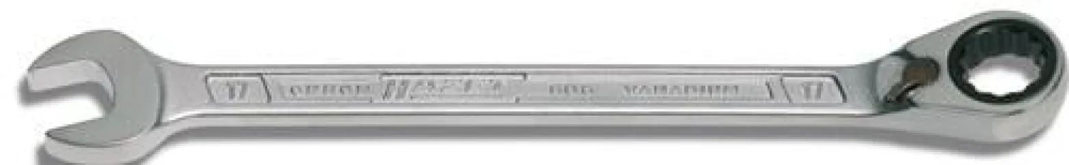 Hazet Maulringratschenschlüssel 606 SW 11mm L.168,6mm umschaltbar,Rings.15Grad - 606-11