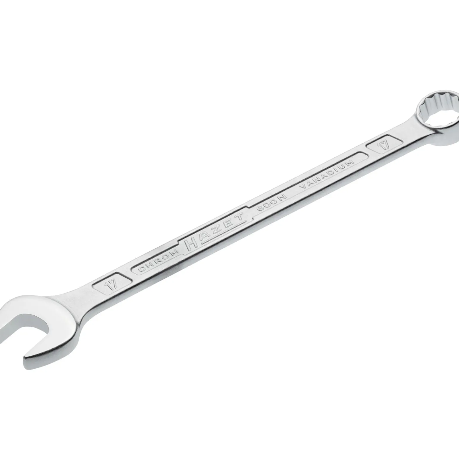 Hazet Ringmaulschlüssel 600N SW 17mm L.242,5mm Form A Spezialstahl - 600N-17