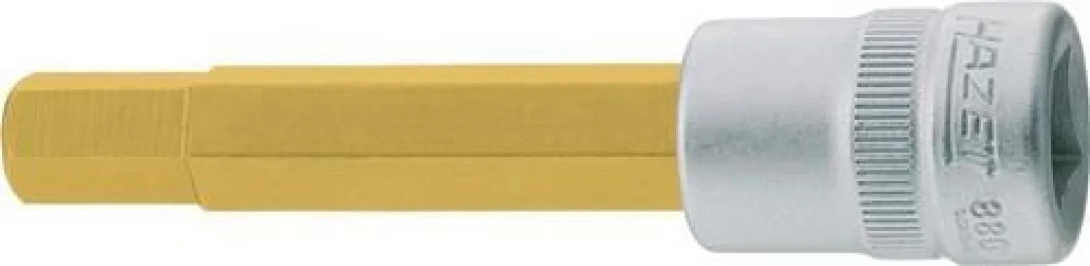 Hazet Steckschlüsseleinsatz 8801 3/8" 6-kant SW 6 mm L 65 mm - 8801-6