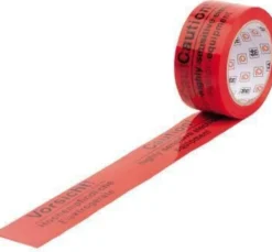 HECKMANN Packband 400.080 Vorsicht Elektroger. 66mmx50m