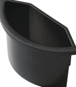 helit Abfalleinsatz Kunststoff schwarz 2 l - H6107295