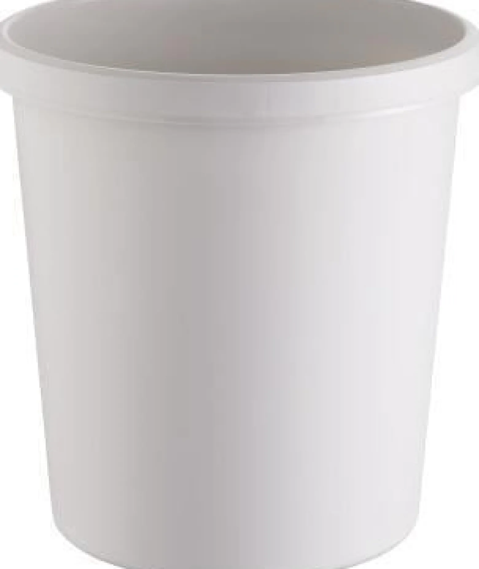 helit Papierkorb H6105882 18l rund Kunststoff lichtgrau