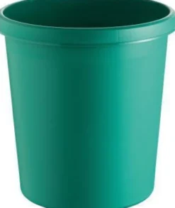 helit Papierkorb H6105852 18l rund Kunststoff grün