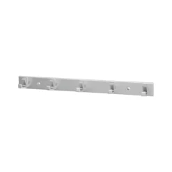 hermeta Handtuchhakenleiste 35 mm 360 mm Aluminium silberfarbig eloxiert 33,5 mm - 0655-01E