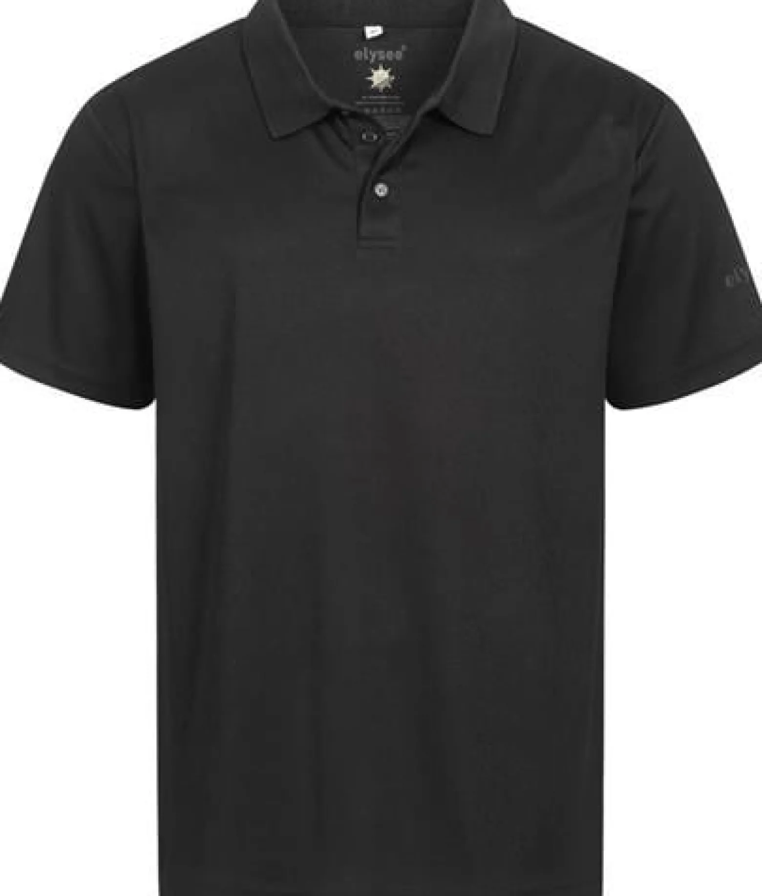 Herrenpoloshirt TINEO Gr.L schwarz ELYSEE