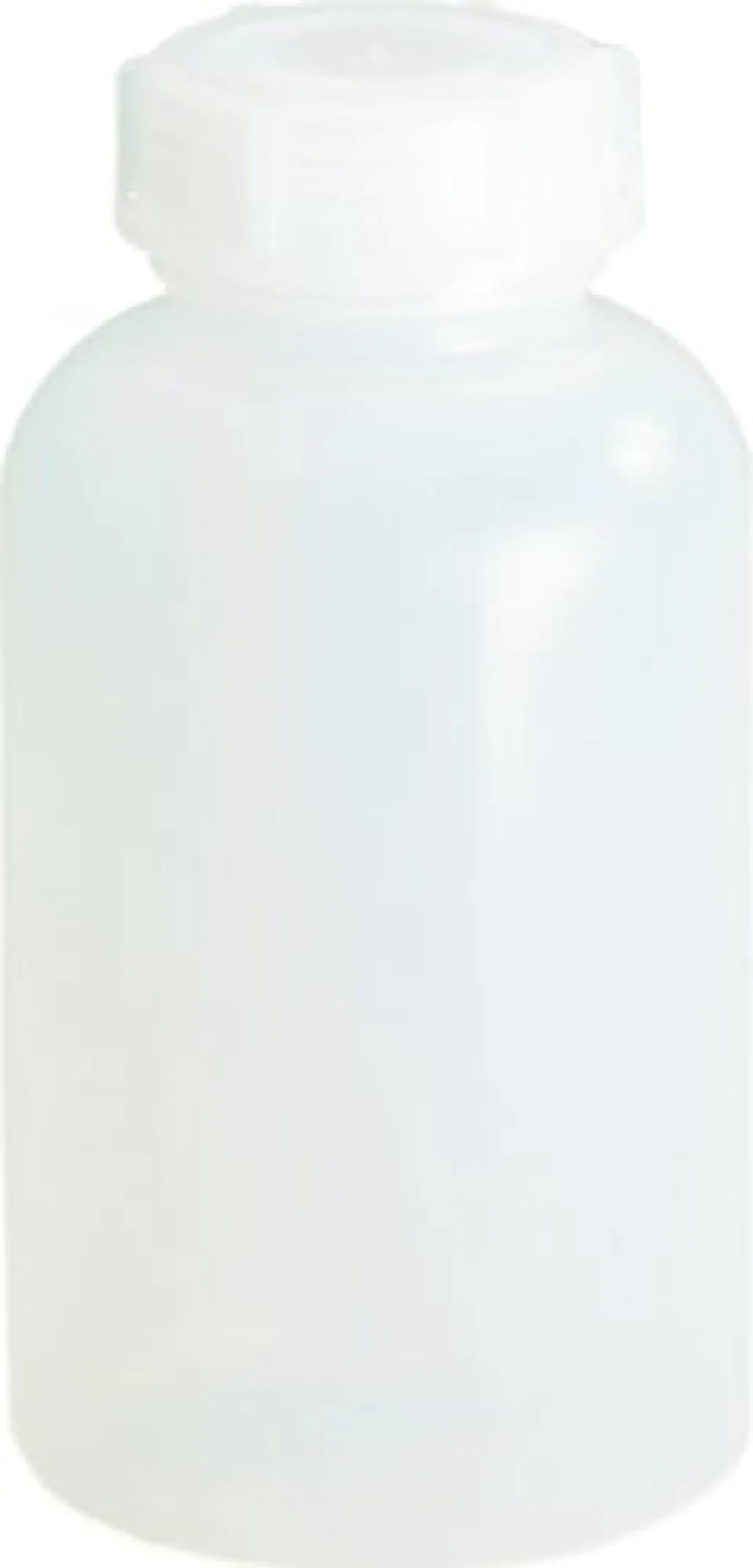 HÜNERSDORFF Weithalsflasche H 120 mm Ø 64 mm PE (LDPE) natur Einfüllöffnung-Ø 30,8 mm Inh. 250 ml - 420400