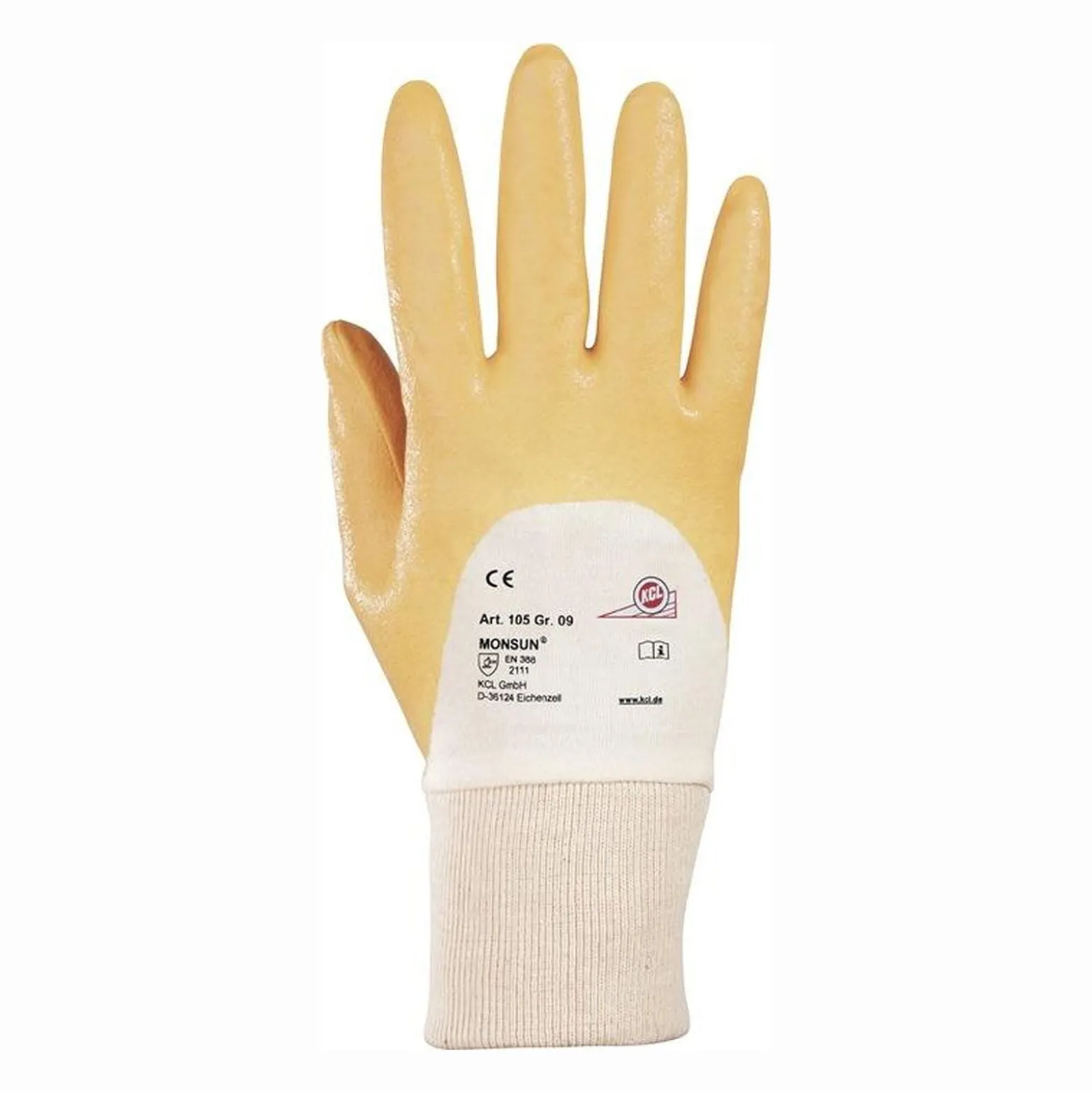 Honeywell Handschuhe Monsun 105 curry Gr. 10 - 105/10