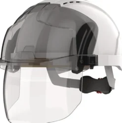 Industriehelm EVO® VISTAshield® weiß/smoke ABS EN 397,EN 50365 JSP