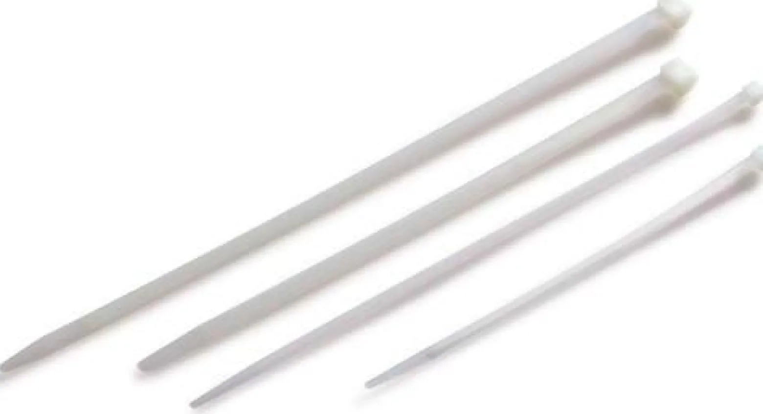 Kabelbinder Maße 360x4,8mm weiß TRANSPAK
