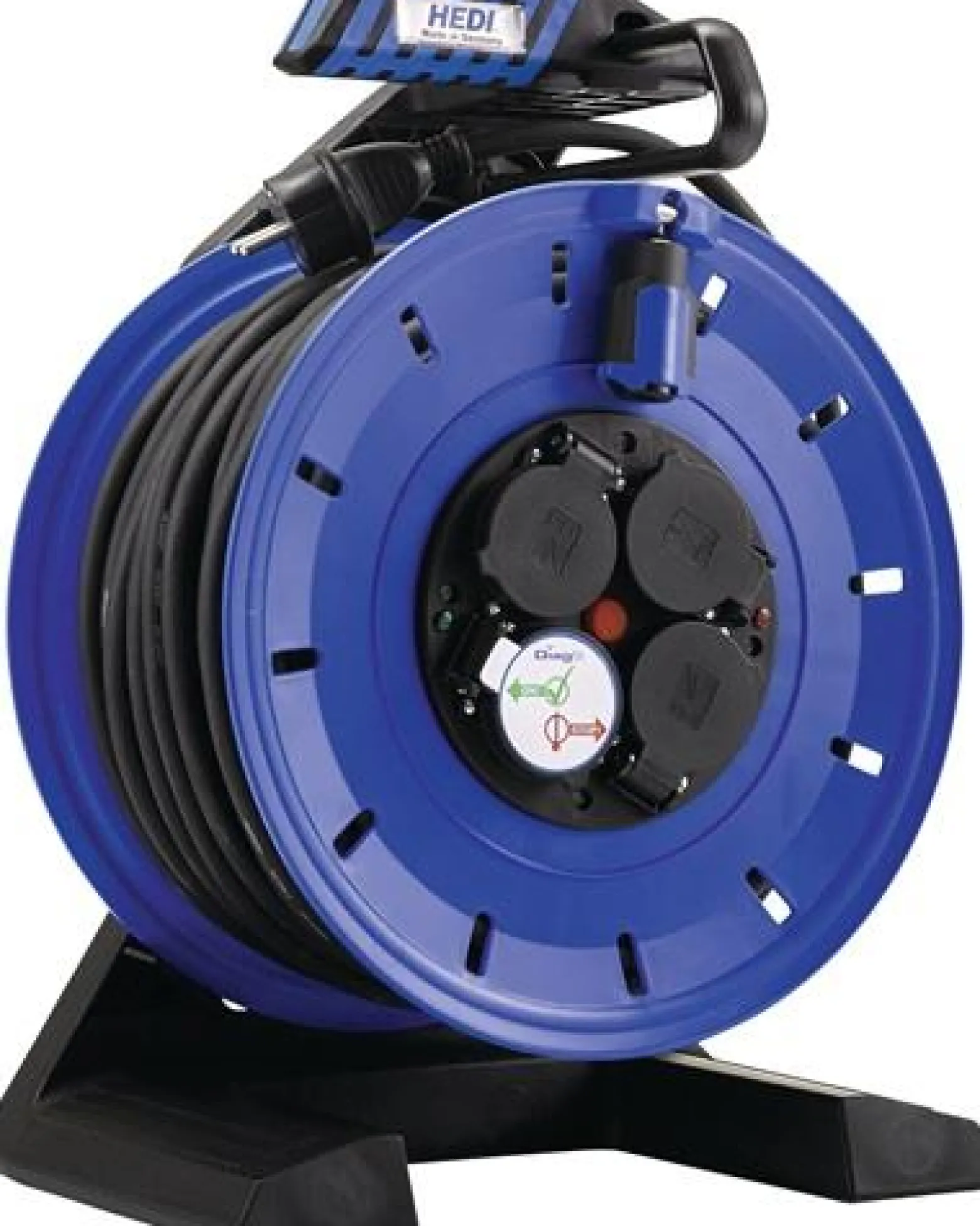 Kabeltrommel Gen 7 Champion 40m H07RN-F 3x1,5mm² 290mm 4 Schutzkon.steckd.