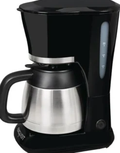 Kaffeemaschine KA 6501 sw 800 W schwarz Thermokanne,Verzierung VA 1l 4-8 Tassen - 5010016