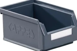 KAPPES Sichtlagerkasten L 160 x B 105 x H 75 mm grau - 6005.00.0554