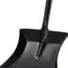 Kehrschaufel mit Düllgriff Metall schwarz lackiert - 51100-06