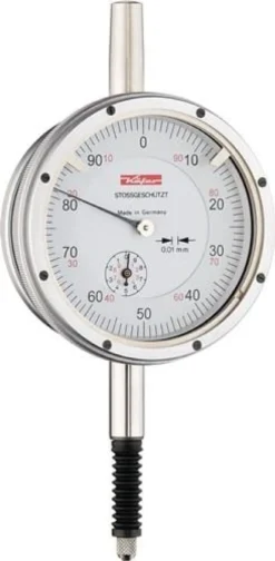 KÄFER Messuhr M2 SW 10mm Abl.0,01mm m.Stoßschutz - 10127